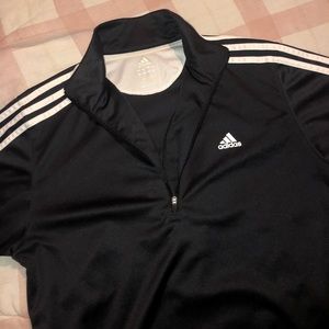 ADIDAS 1/4 ZIP TEE